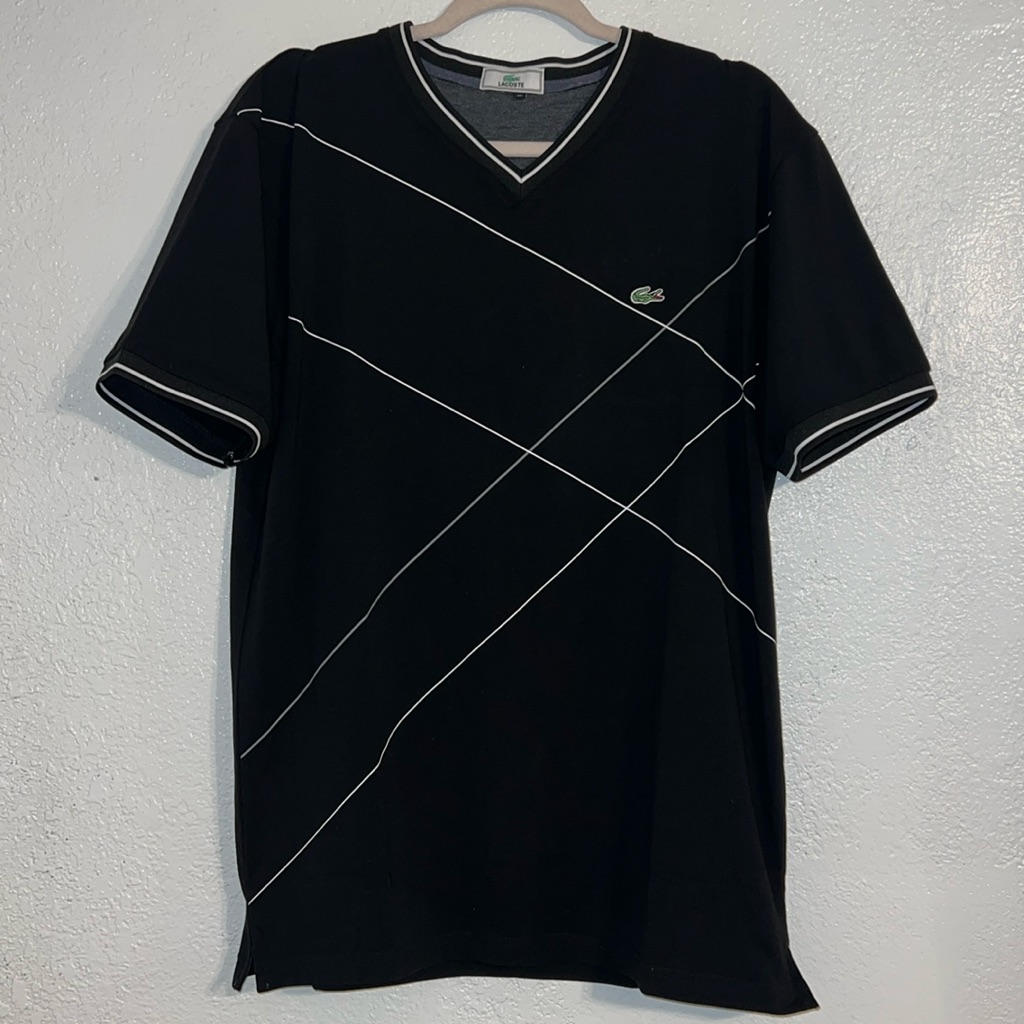 Lacoste Vneck Tshirt Lacoste Vneck Tshirt